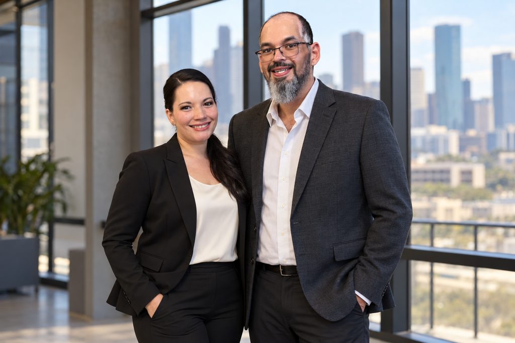 Trisha Lira (left) and Mark Lira (right)